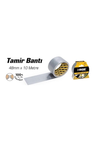 Sgs 1221 Tamir Bantı Gri 48Mm X 10 Metre