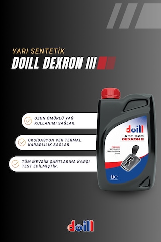 Doill ATF 320 DEXRON III-3 Yarı Sentetik Otomatik Şanzıman Yağı 1 L