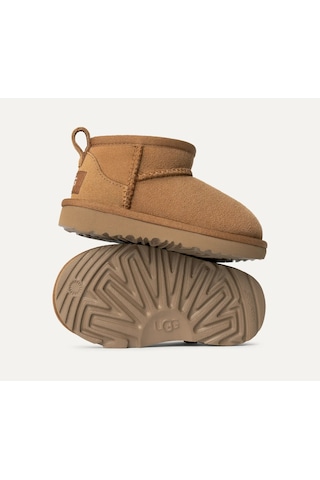 Bot Kız Çocuk 1130750t Ugg K Classıc Ultra Mını Chestnut Taba Taba