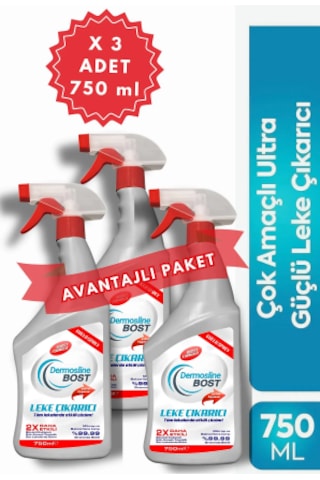 3'lü Bost Leke Çıkarıcı 750 Ml