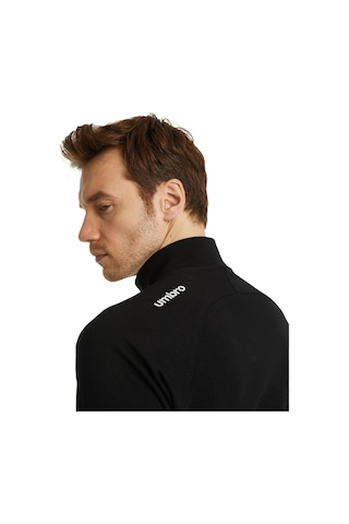Galatasaray Lisanslı Dik Yaka Fermuarlı Siyah Sweat Siyah