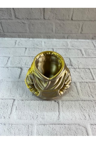 Dekoratif Gold Hoodie Kalemlik 10x10 Cm