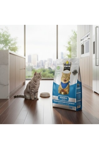 Happy Kısırlaştırılmış Somonlu Kuru Kedi Maması 3 KG