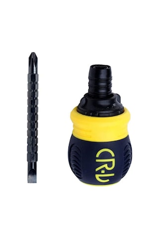 Cc Globall Shop Kısa Tornavida Cırcırlı Tornavida Oluklu Ve Çapraz