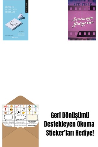 Senaryo Yazarının El Kitabı + Sinemaya Gidiyoruz + Okuma Sticker'ları