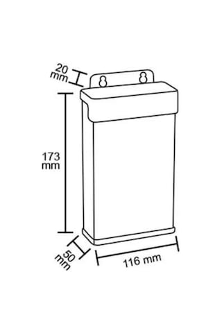Forlife 33 Amper 12 Volt 400 Watt Yağmur Korumalı Led Trafosu