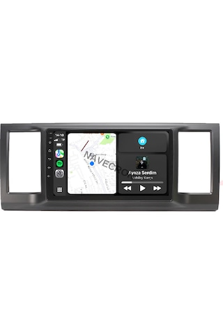 Volkswagen Transporter-caravelle 2015-19 9" Uyumlu Androıd Multimedya Gerçek 2/32 Kablosuz Carplay Geri Görüş Kameralı 9"