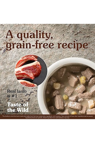 Taste Of The Wild Sierra Mountain Kuzulu Soslu Köpek Konserve Yaş Mama 390 Gr
