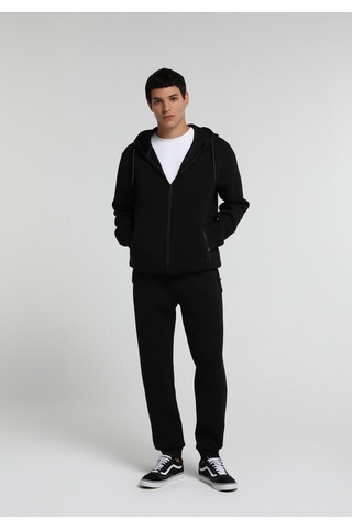 Colin's Colins Regular Fit Kapüşonlu Düz Erkek Siyah Sweatshirt Cl1082116 Q1.v1 Blk