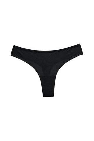 Siyah Kadınlar İçin Düz Renk Temel Saf Pamuk Kalça Kaldırma Sıcak Külot Yüksek Çatal Görünmez Saf Arzu Tangası Kadınlar İçin Siyah