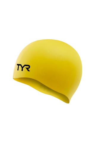 Tyr Yetişkin Üniseks Şapka No Wrinkle Bonnet De Bain Silicone, Sarı, Tek Beden