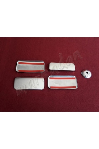 Db Chrome Ford Transit Kapı Kolu Nikelajı 2003-2013 4 Kapı 5 Parç
