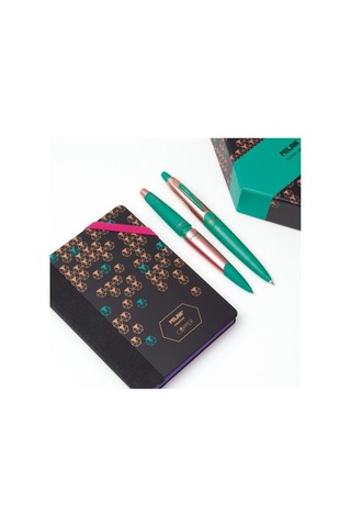Milan Copper Edition Box Altıgen Siyah Kutu Bakır Seti