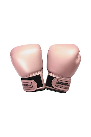 Moveevo 3-10 Yaş Çocuklar İçin Ultra Hafif Pu Deri Boks Eldiveni, Yumuşak Döşeme, Ventilasyonlu, Ergonomik, Pembe Pembe