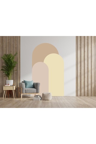 Bohem 3lü Duvar Sticker Çok Renkli