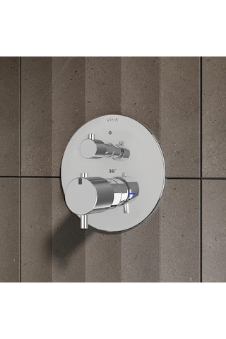 VitrA Origin Termostatik Ankastre Banyo Bataryası A42671 Krom