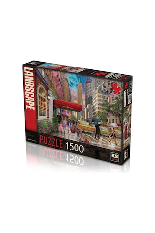 Ks Puzzle 1500 Parça Fifty Avenue Nyc Beşinci Cadde Newyork