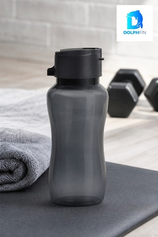 500 Ml Plastik Su Şişesi Suluk Matara Siyah