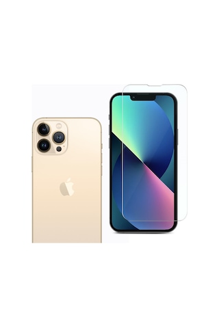 Notech Apple Uyumlu iPhone 13 Pro Max Temperli Cam Ekran Koruyucu