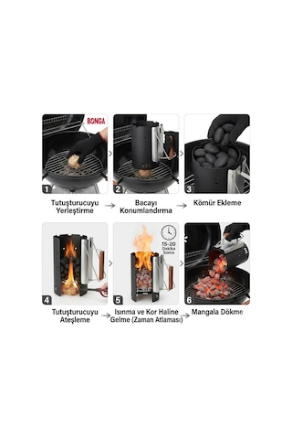 Briket Yumurta Kömür - 4 Kg Sıkıştırılmış %100 Doğal Barbekü Mangal Kömürü Çok Renkli