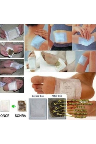 Ayak Detox Bandı 10 Adet