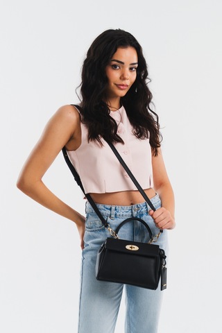 Nautica Sıyah Kadın Postacı Çantası Cn7554t Siyah