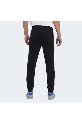 Slazenger ONLY IN Erkek Fermuar Cepli Siyah Eşofman Altı