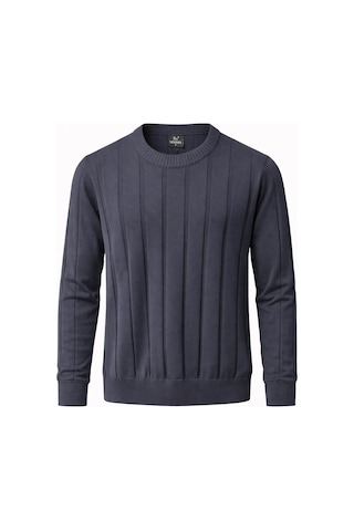 Classics Men Slim Fit Bisiklet Yaka Uzun Kol Erkek Triko - 7520 Lacivert