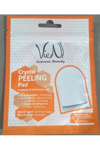 Vien Crystal Yüz Peeling Pad 5'li