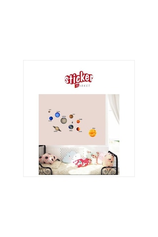 Gezegenler Sticker Seti