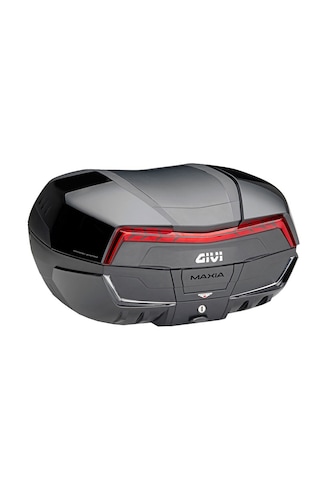 Gıvı V58nnb Motosiklet Arka Çanta 58lt Kırmızı Reflektörlü Kırmızı - Siyah