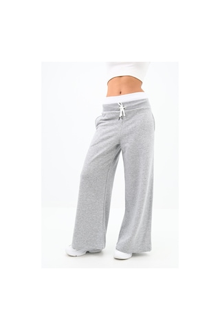 Kadın İspanyol Paça Yüksek Bel Eşofman Altı 6236-24 001