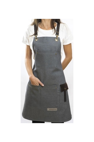 Barista Şef Mixologist Monapron Mantegna Önlük (404143411)