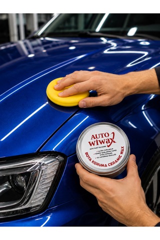 Auto Wiwax Seramik Wax Boya Koruma Katı Wax Yüksek Parlaklık Su İtici 100 Gr