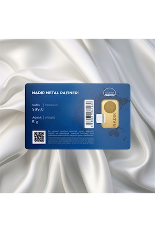 Leva Gold 5 Gr 24 Ayar Nadir Gram Altın
