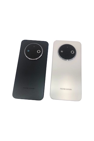 Tecno Spark 30c Kl5n Kasa Arka Kapak Pil Kapağı Full Beyaz