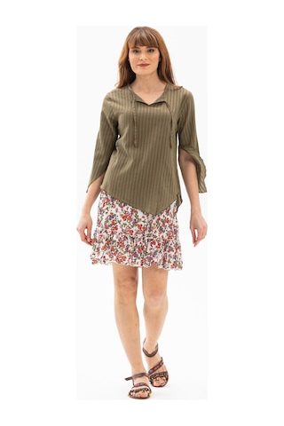 Rodos Gofre Bluz Haki Hk