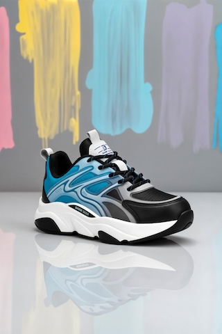 Dark Seer Kids Ds E Storm Sneaker 2025 Erkek Çocuk Siyah-mavi