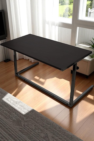 Yükseklik Ayarlı Geniş Koltuk Kenarı Zigon Laptop Sehpası