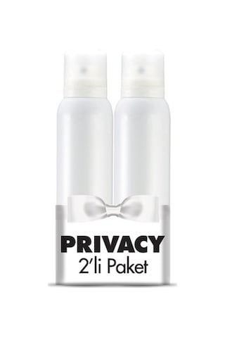 Privacy Classic Kadın Sprey Deodorant 150 ML x 2