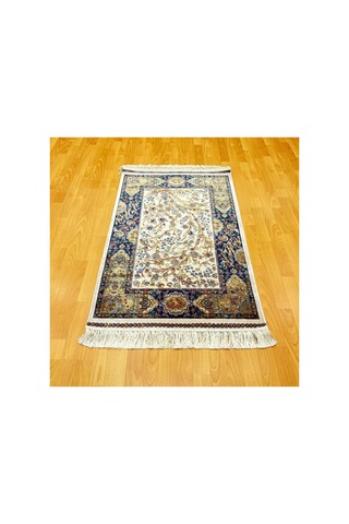 Hayat Ağacı Desenli 400 X 600 Cm İpek Halı Çok Renkli