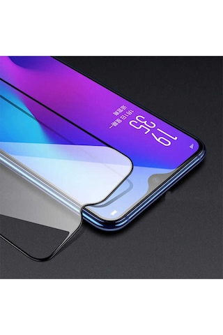 Galaxy A01 Zore Kenarları Kırılmaya Dayanıklı Cam Ekran Koruyucu