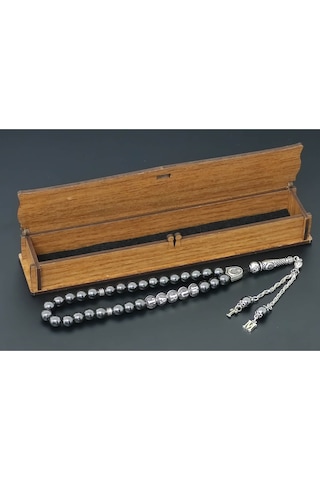 Tesbih Sakarya Kişiye Özel - İsimli - Hematit Doğaltaş Tesbih