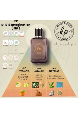 Kimyagerden E-1318 Erkek Parfüm EDP 50 ML