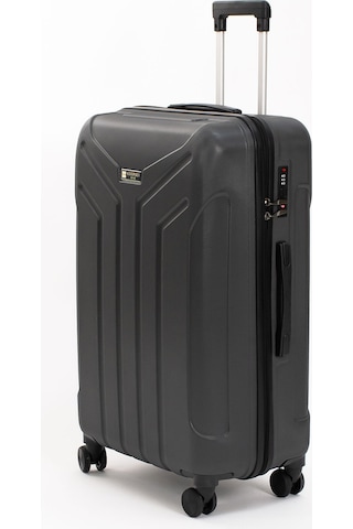 Petra Lüx Abs Büyük Boy Valiz 75 Cm Antrasit