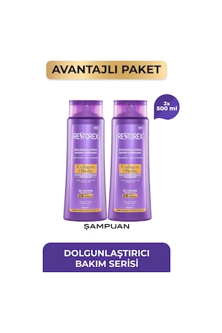 Kolajen & Biotin Dolgunlaştırıcı Şampuan 2 X 500 Ml