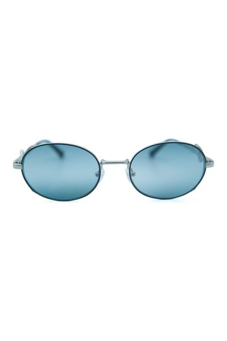 Ferfarini Ff 1484 470 54 Unisex Oval Gri Metal Güneş Gözlüğü Gri