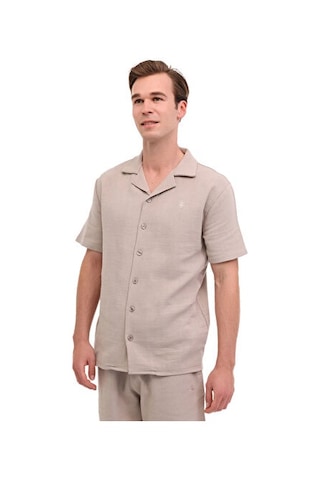 Lumberjack 5m Ml Raskol 61hl103 5fx Erkek Günlük Gömlek 102013305 Krem Krem