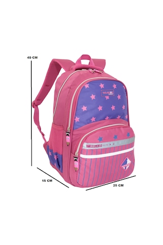 Kidessa 1044 Anatomik İlkokul Çantası - NKT01044-Pembe Mor-TEK EB