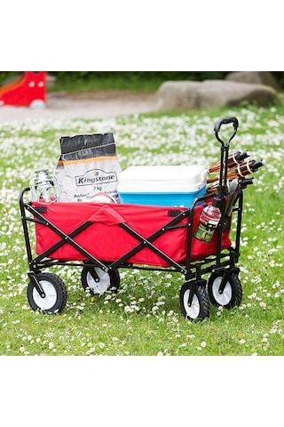 Katlanabilir Taşıma Arabası Plaj Bahçe Alışveriş Katlanır Araba